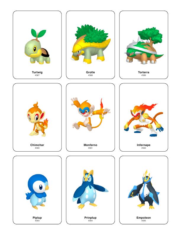 Gen 4 Sinnoh proxy card sheet preview